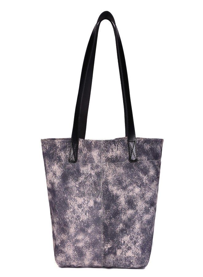 Celtic Premium Textured Leather Tote Bag with Contemporary Finish - Image 1